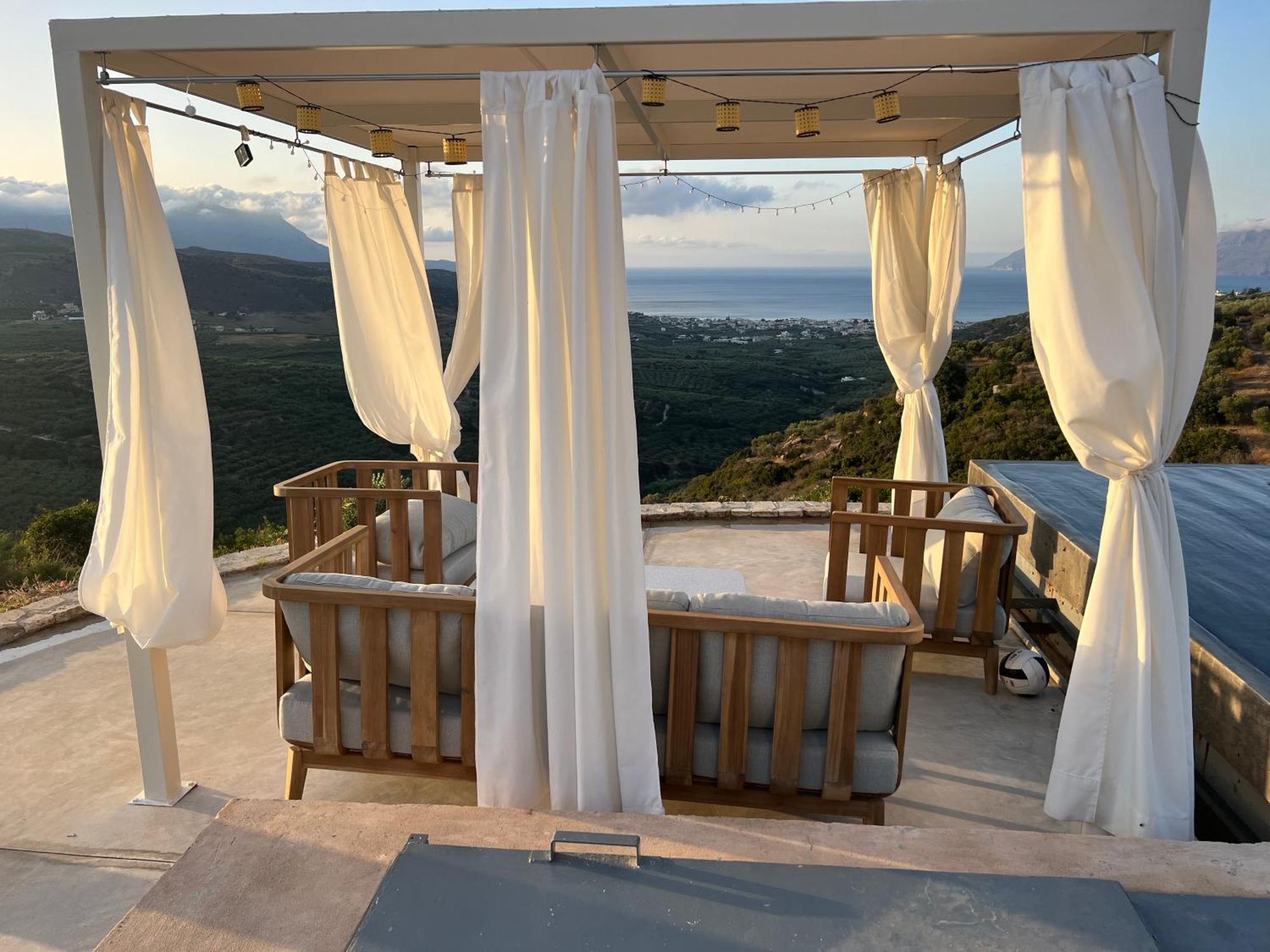 Ellas Residence Fantastic Pool Heated Kíssamos Екстериор снимка
