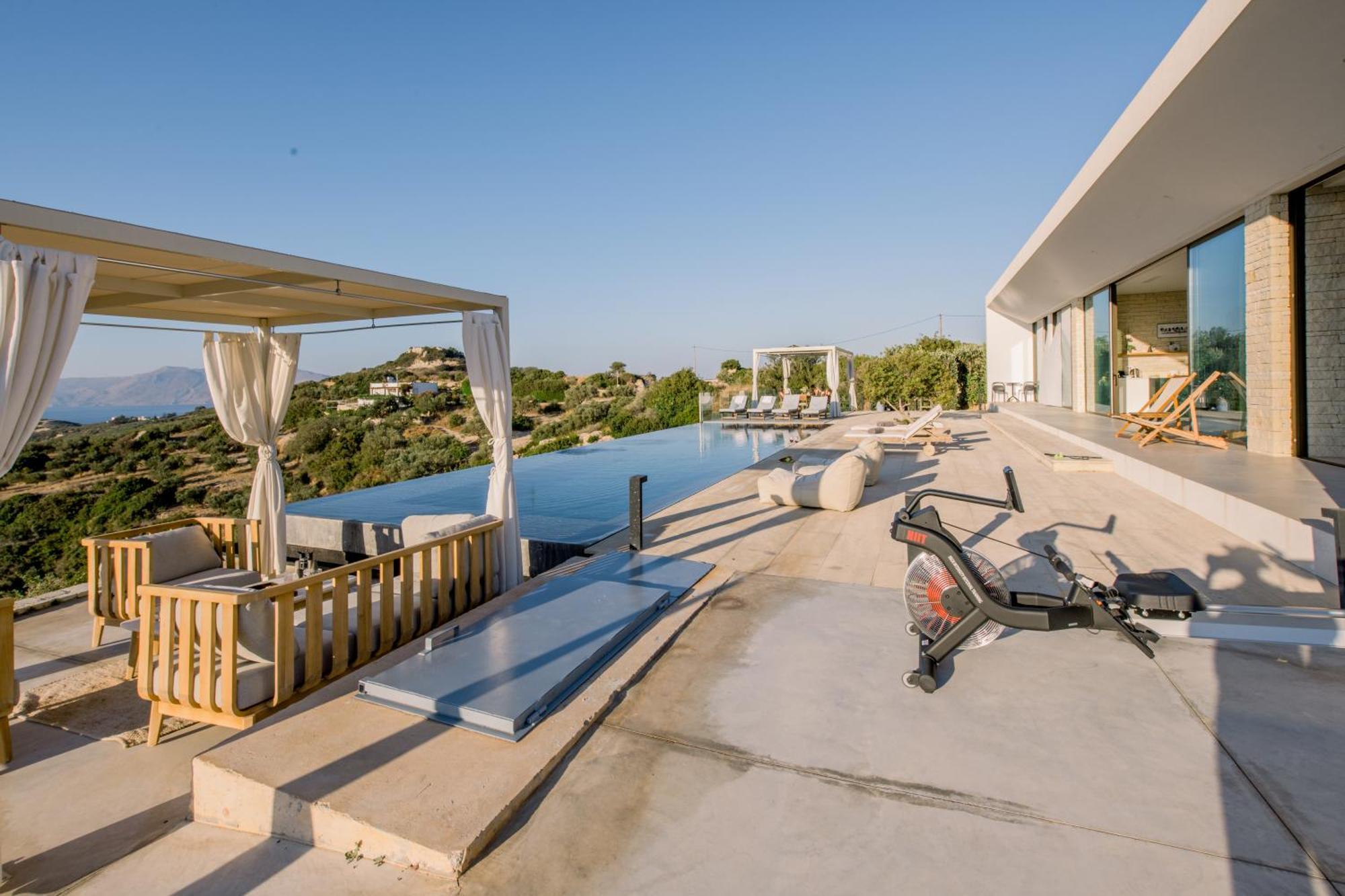 Ellas Residence Fantastic Pool Heated Kíssamos Екстериор снимка
